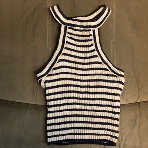 Women’s Garage racer back crop top!